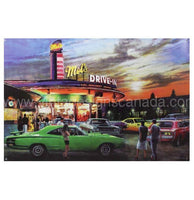 Mel's Drive-in Tin Sign - Vintage Signs Canada