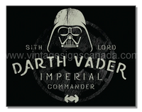 Star Wars Vader Tin Sign-12X16 Sign