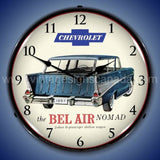 1957 Chevrolet Bel Air Nomad Led Clock