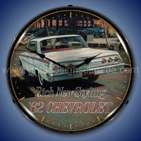 1962 Chevrolet Impala Led Clock