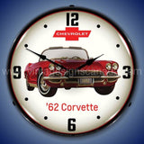 1962 Corvette Led Clock