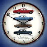 1965 Chevrolet Lineup Led Clock