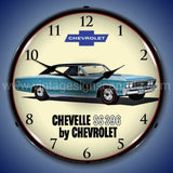 1967 Chevelle Ss 396 Led Clock