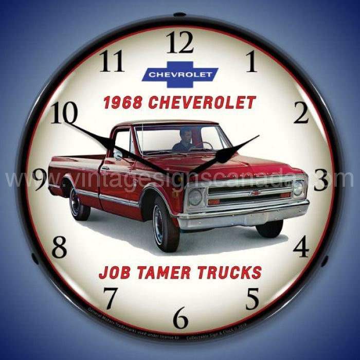 1968 Chevrolet Truck Led Clock