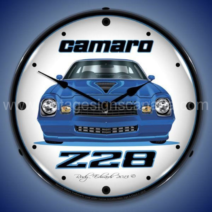 1979 Z28 Camaro Led Clock