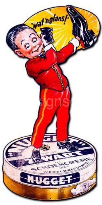 21 Nugget Vintage Metal Sign-12X24 Metal Sign