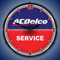 Acdelco Service Led Clock