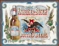 Anheuser Busch Tin Sign - Vintage Signs Canada