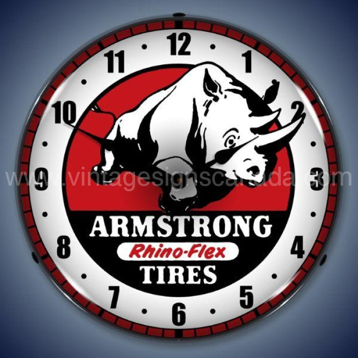 Armstrong Tires Led Clock