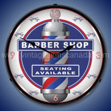 Barber Shop Led Clock