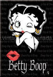 Betty Boop Kiss Magnet - Vintage Signs Canada