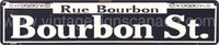 Bourbon Street Tin Sign - Vintage Signs Canada
