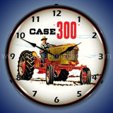 Case 300 Tractor Led Clock