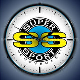 Chevrolet Super Sport Led Clock