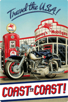 Coast To Coast Tin Sign - Vintage Signs Canada