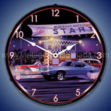 Drag City Led Clock