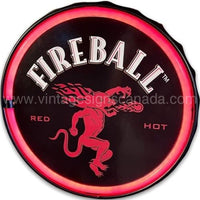 Fireball-Red Hot Led Neon Light Up Sign Neon