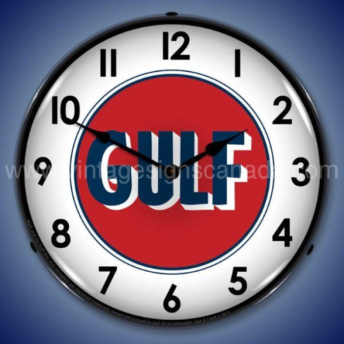 Gulf 1960 Led Clock