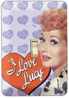 I Love Lucy Switch Plate Cover