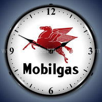 Mobilgas Led Clock
