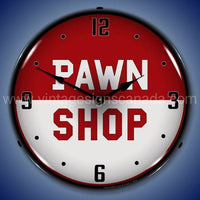 Pawn Shop Led Clock