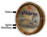 Scotch Whiskey Quarter Barrel Sign