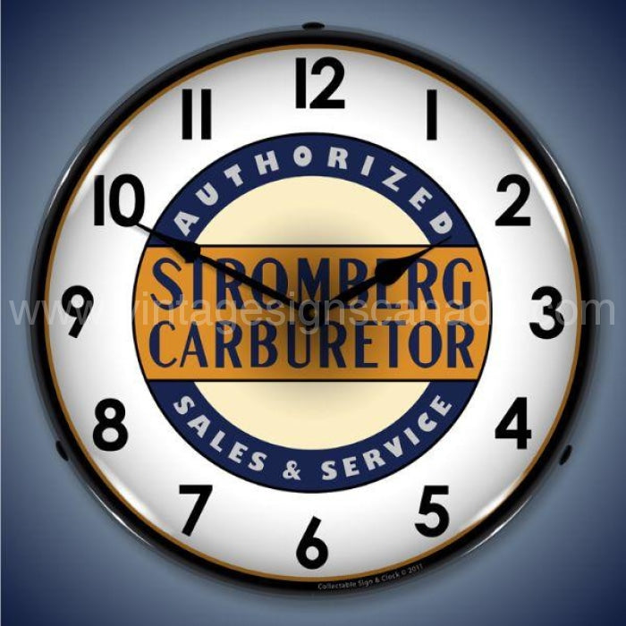Stromberg Service Led Clock