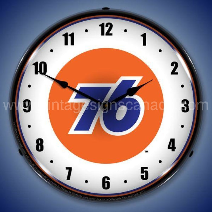 Union 76 Led Clock