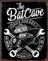 DC-Batman Dad's Garage Tin Sign