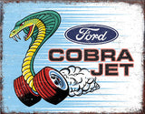 Ford-Cobra Jet Tin Sign