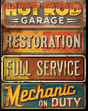 Hot Rod Garage Tin Sign