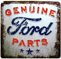 Genuine Ford Parts Tin Sign