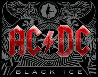 Ac/Dc Black Ice Tin Sign-16X12 Sign