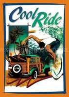 Airwaves Cool Ride Tin Sign - Vintage Signs Canada