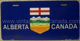 Alberta Flag Licence Plate