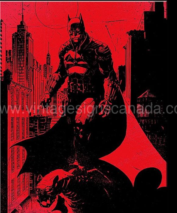 Batman-Red Tin Sign-12’’X16’’ Tin Sign