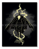 Black Adam Tin Sign-12X16 Sign