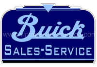 Buick Cutout Steel Sign - Vintage Signs Canada