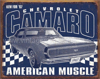 Camaro 1967 Muscle Car Tin Sign-16X12 Sign