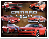 Camaro 45Th Anniversary Tin Sign-16X12 Sign