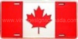 Canada Flag Licence Plate-12X6 Plate