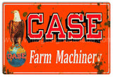 Case Farm Machinery Reproduction Large Country Metal Sign-24X16 Metal Sign