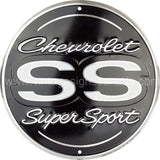 Chevrolet Super Sport 12 Round Tin Sign Tin Sign
