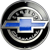 Chevy Bow Tie 12 Tin Sign