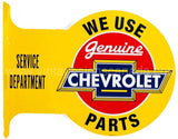 Chevy Flange Tin Sign-18X14 Sign