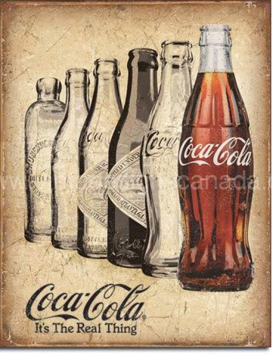 Coke-The Real Thing Tin Sign