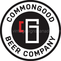 Common Good Beer Co. Tacker Aluminum Signs