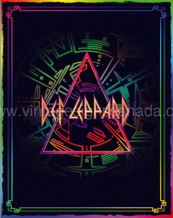 Def Leppard Histeria Tin Sign