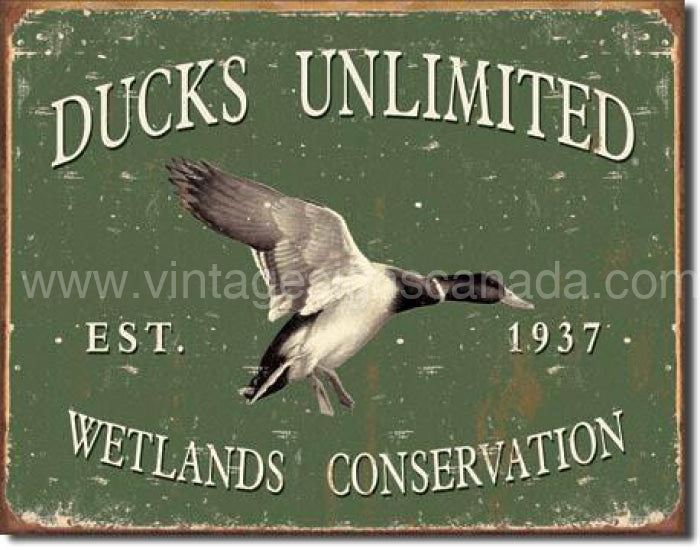 Ducks Unlimited - Vintage Signs Canada