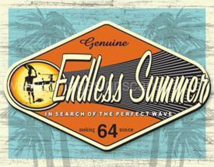 Endless Summer Tin Sign - Vintage Signs Canada